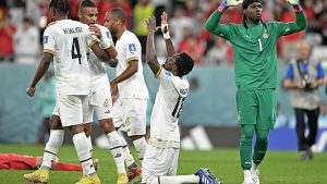 Ghana derrotó a Corea del Sur